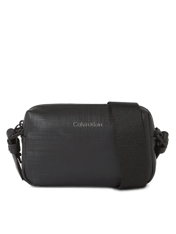 Calvin Klein Umhängetasche Ck Must Camera Bag S Check K50K510844 Schwarz