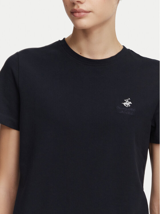 Beverly Hills Polo Club Beverly Hills Polo Club Футболка P-SS26W-TS516523 Cиній Regular Fit