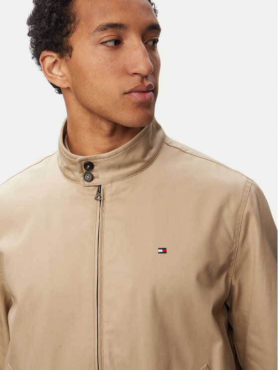 Tommy Hilfiger Tommy Hilfiger Giacca di transizione Classic Harrington MW0MW43468 Beige Regular Fit