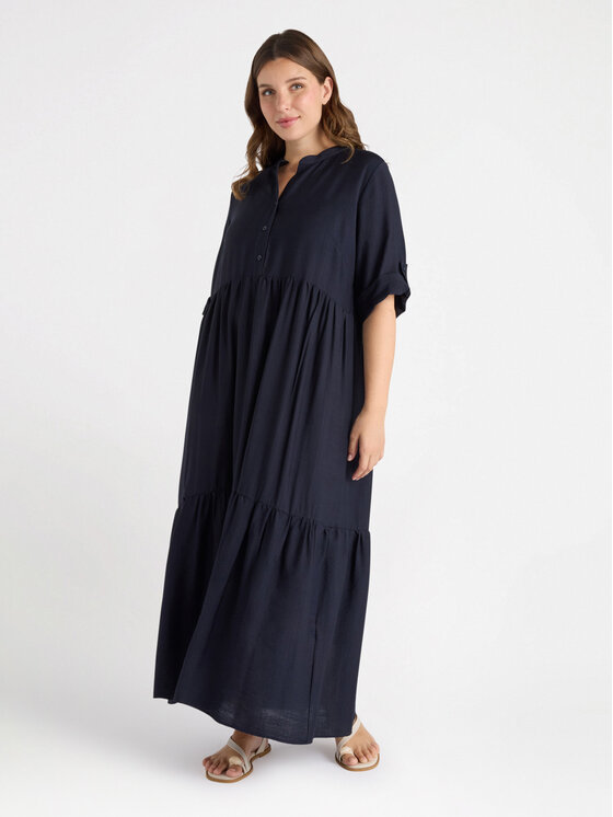 Fiorella Rubino Fiorella Rubino Abito da sera 7046T101729N034 Blu A-Line Fit