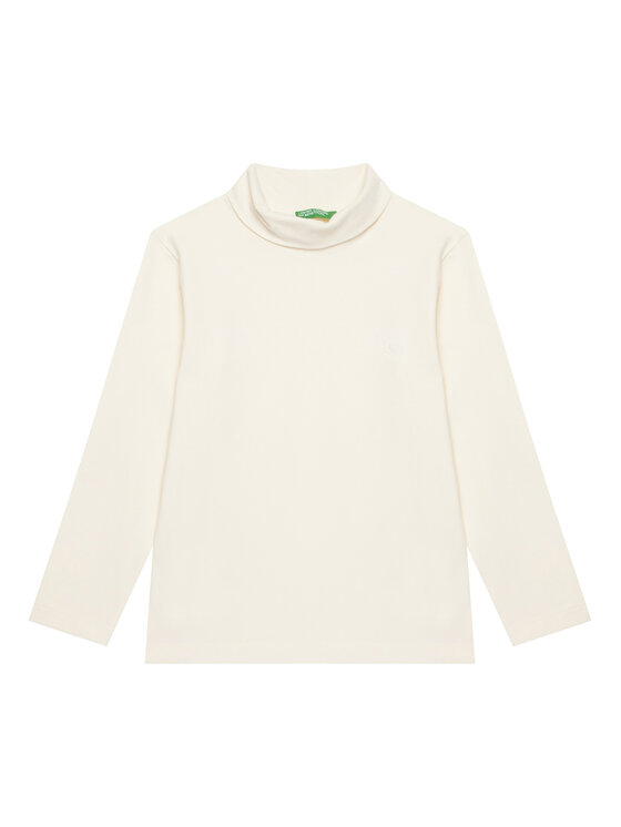 United Colors Of Benetton United Colors Of Benetton Halenka 3DKEG10JU Écru Regular Fit