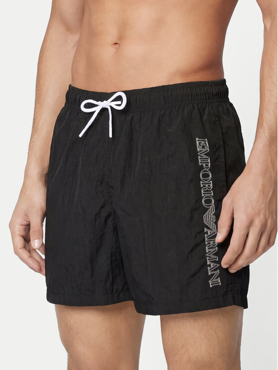 Emporio Armani Černá Plavecké Šortky