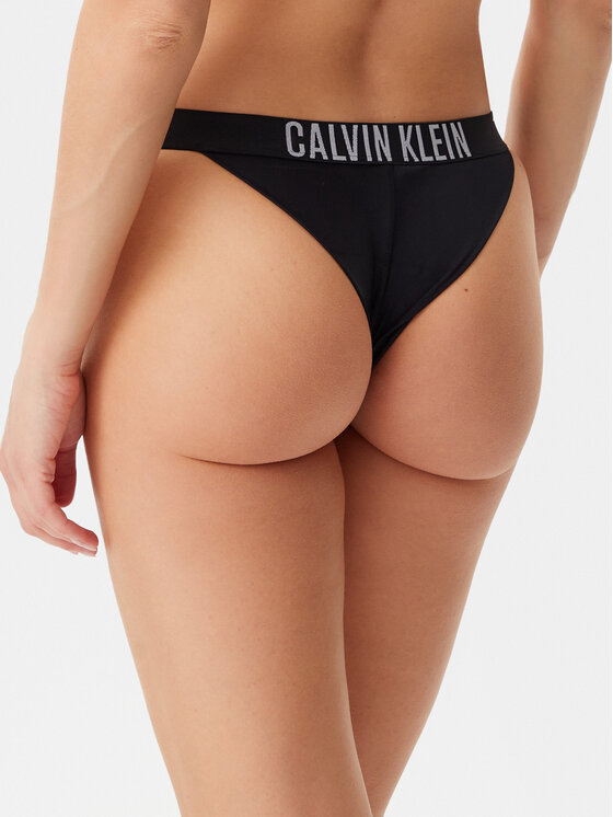 Calvin Klein Swimwear Calvin Klein Swimwear Bikini partea de jos KW0KW02857 Negru