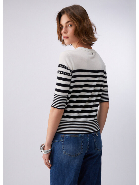 Liu Jo Liu Jo Sweter WA6142MA16R03705 Czarny Regular Fit