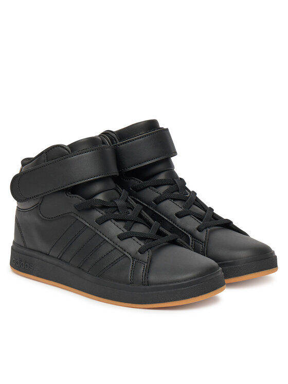 Sneakers adidas Grand Court Mid K JR0804 Negru