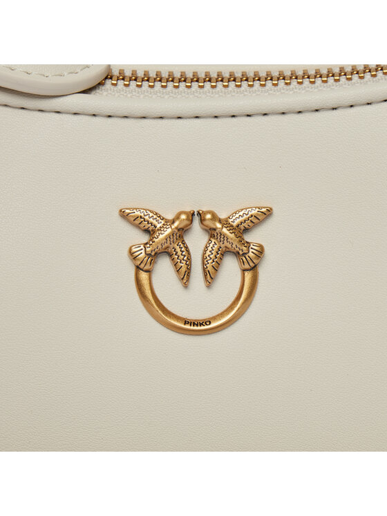 PINKO Pinko Torbica Half Moon Mini Fl . PE 24 PLTT 102790 A0F1 Écru