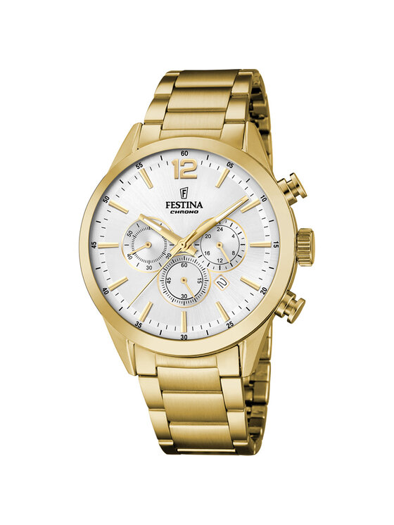 Festina Festina Zegarek F20633-1 Złoty