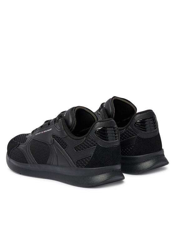 Tommy Hilfiger Tommy Hilfiger Sneakers Lightweight Runner Monocolor FM0FM05928 Schwarz