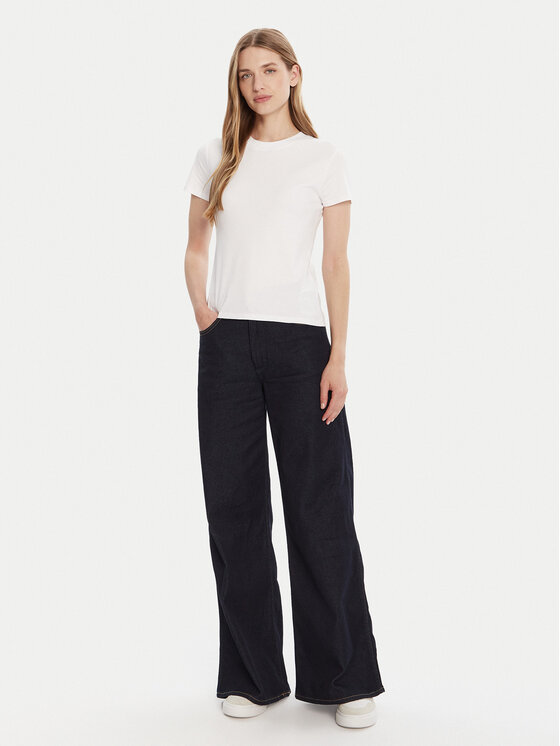 Calvin Klein Calvin Klein T-shirt LV044C216G Bijela Regular Fit