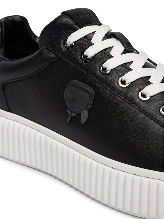 KARL LAGERFELD KARL LAGERFELD Tenisice Kaprika KL24270N Crna