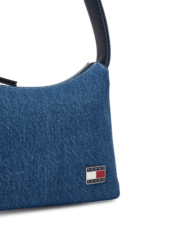 Tommy Jeans Tommy Jeans Torebka Tjw Cool Denim Shoulder Bag AW0AW17877 Niebieski
