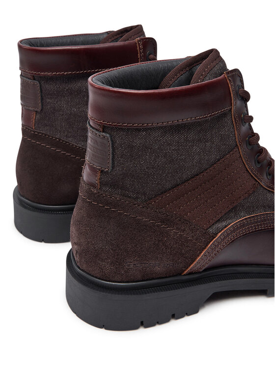 G-Star Raw G-Star Raw Gležnjače Tyler Boot Mid M D25777 Tamnocrvena