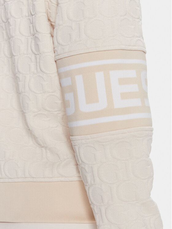 Guess Guess Džemperis V3YQ11 KBSL0 Smėlio Regular Fit