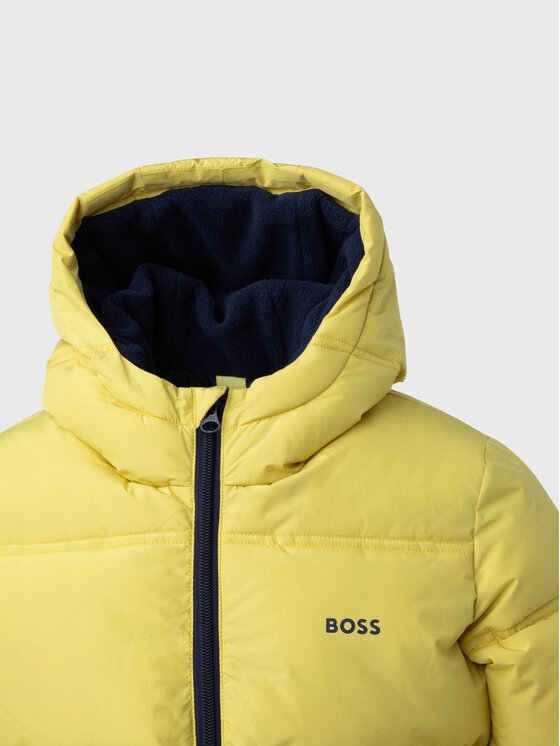 BOSS BOSS Giubbotto invernale J26488 S Giallo Regular Fit