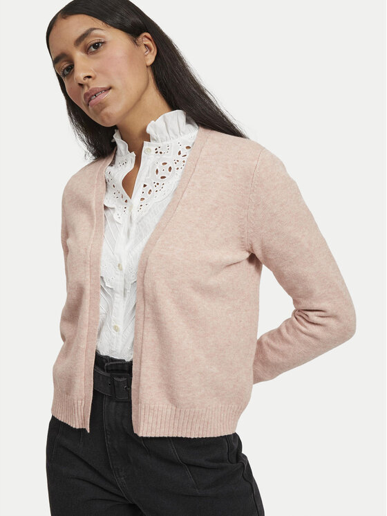 Vila Vila Strickjacke Ril 14060800 Rosa Regular Fit