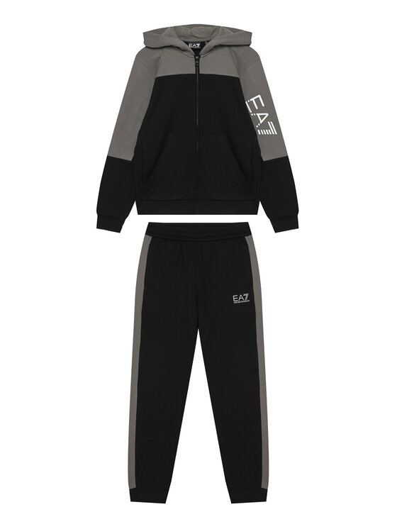 EA7 Emporio Armani EA7 Emporio Armani Спортивний костюм 7B000396 AF10368 UC001 Чорний Regular Fit
