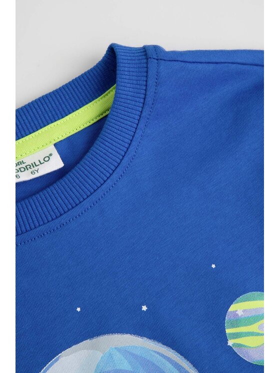 Coccodrillo Coccodrillo Longsleeve ZC6143103GBK-032 Granatowy Regular Fit