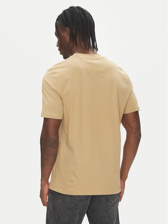 HUGO HUGO Футболка Deterni 50544496 Бежевий Regular Fit