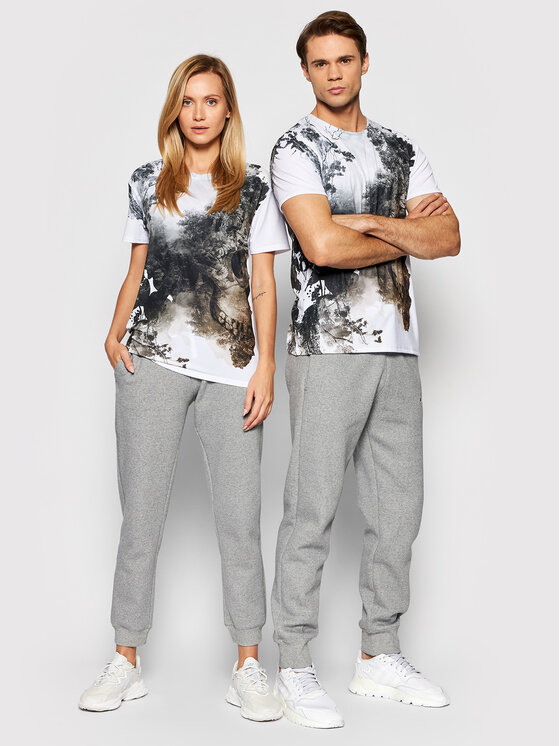Mr. GUGU & Miss GO Mr. GUGU & Miss GO T-Shirt Unisex Dead Nature Grau Regular Fit