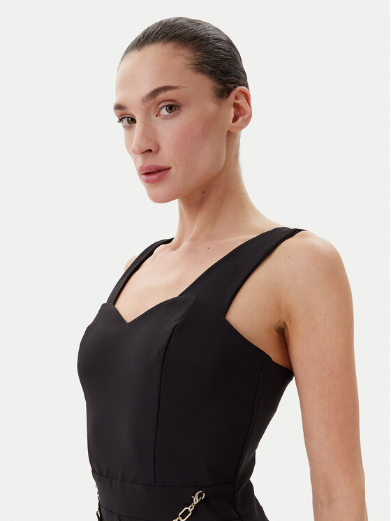 Rinascimento Rinascimento Kombinezon CFC0019844002 Czarny Regular Fit