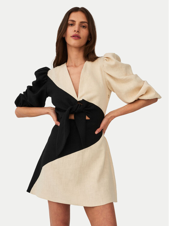 Undress Code Undress Code Літня сукня Romance Me 561 Бежевий Regular Fit