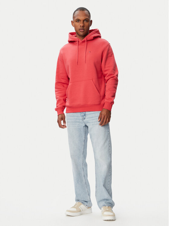 Tommy Jeans Tommy Jeans Džemperis DM0DM20742 Raudona Regular Fit