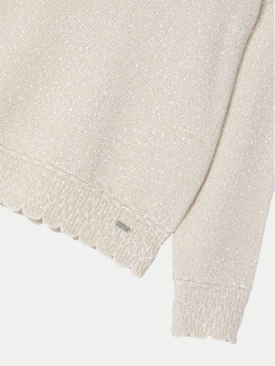 Mayoral Mayoral Pulover 4355 Bež Regular Fit