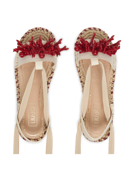 Liu Jo Liu Jo Espadryle Paros 02 SA6101 T6948 Beżowy