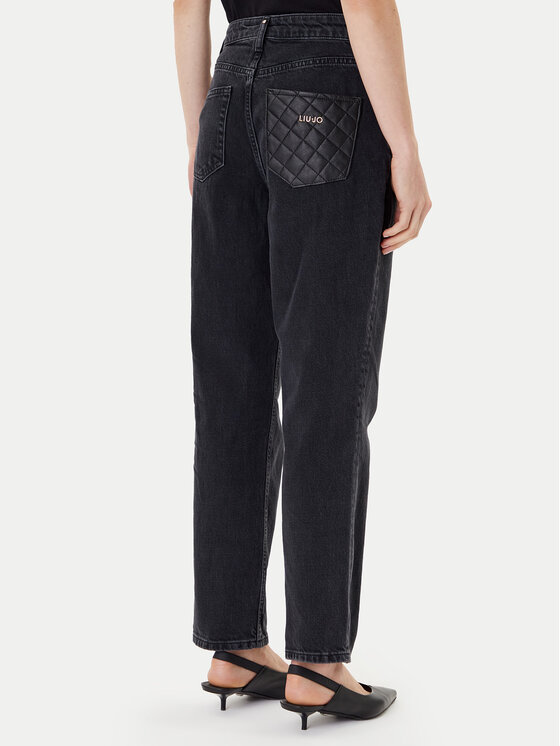 Liu Jo Liu Jo Jeansy UF5019 D4927 87456 Czarny Straight Fit