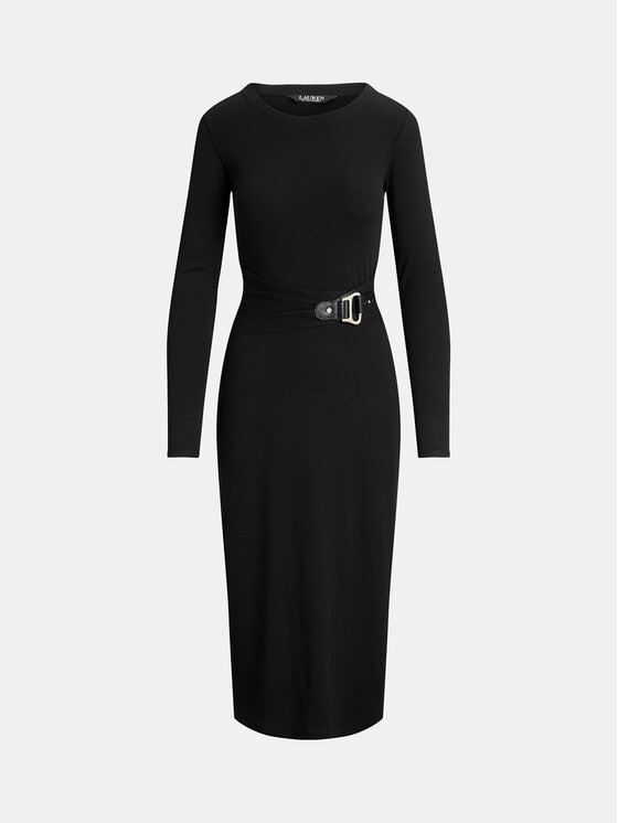 LAUREN RALPH LAUREN LAUREN RALPH LAUREN Sukienka codzienna 250940596001 Czarny Slim Fit