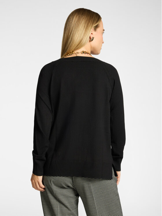 Elena Mirò Elena Mirò Sweter M022Z000782N033 Czarny Regular Fit