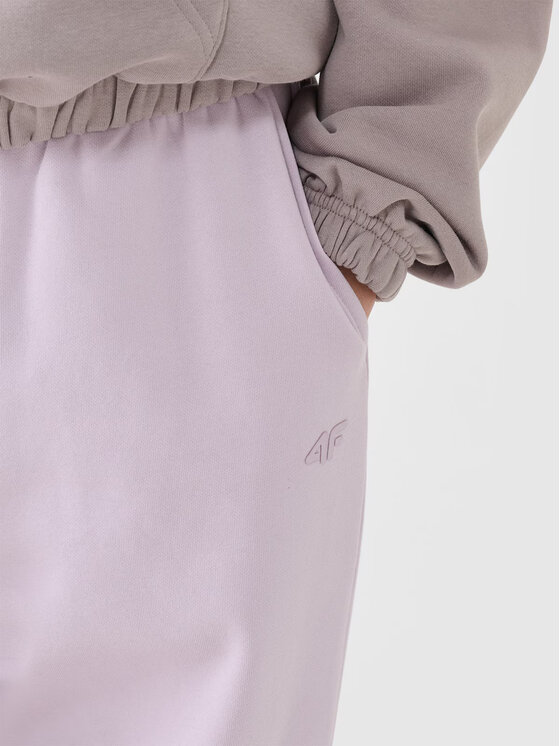 4F 4F Pantaloni da tuta 4FJASAW24TTROF1403-52S Rosa Oversize