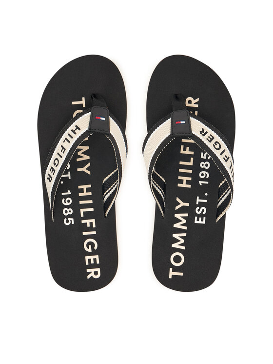 Tommy Hilfiger Tommy Hilfiger Žabky Sporty FM0FM05805 Černá