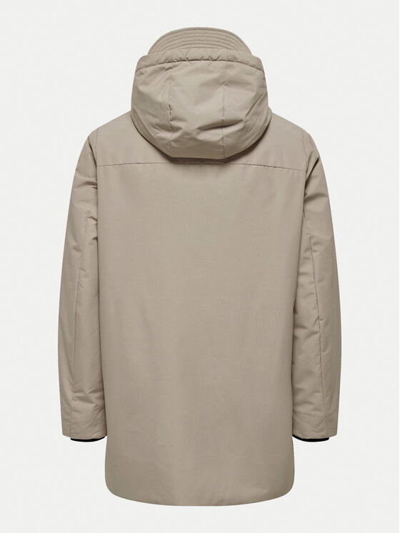 Only & Sons Only & Sons Зимно яке 22025871 Бежов Regular Fit