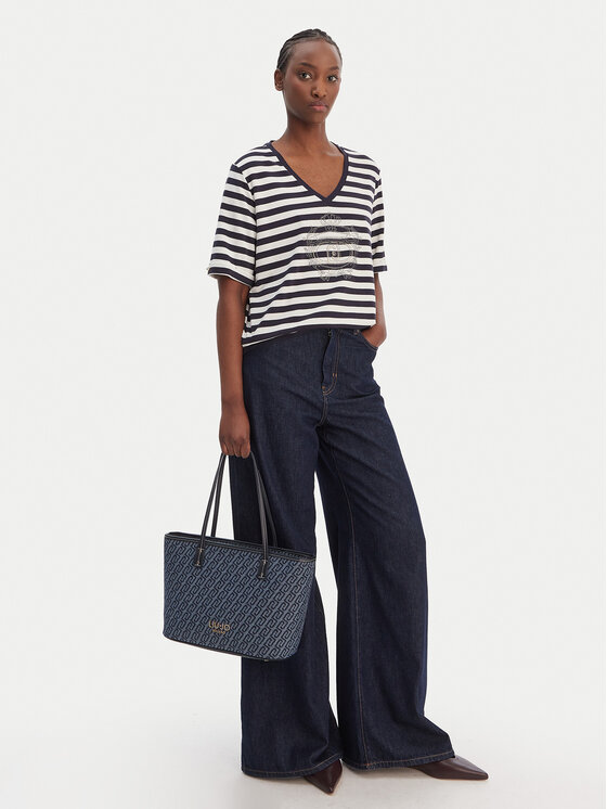 Liu Jo Sport Liu Jo Sport Majica TA6206 JS005 Pisana Regular Fit