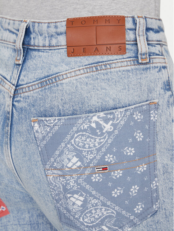 Tommy Jeans Tommy Jeans Jeansy Layla DW0DW20017 Niebieski Straight Fit