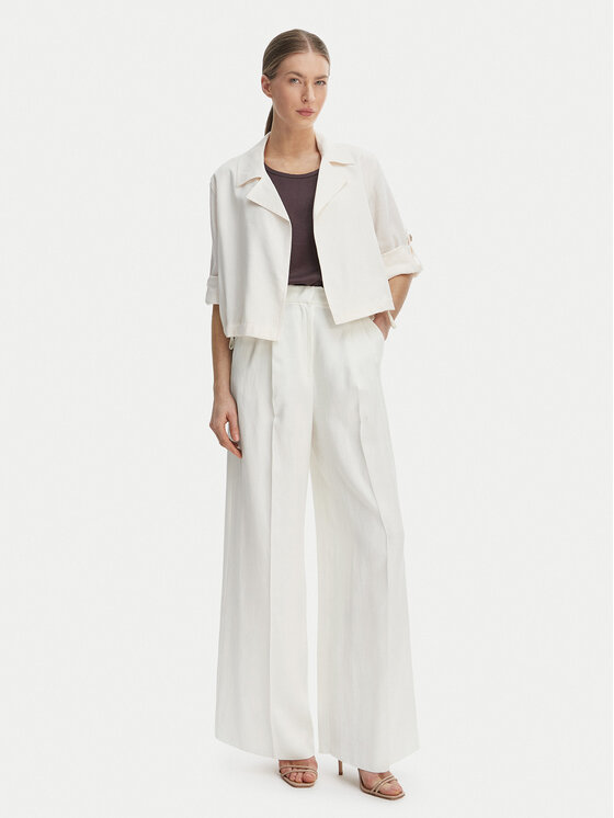 Marella Marella Hemd Palchi 2613041015 Écru Regular Fit