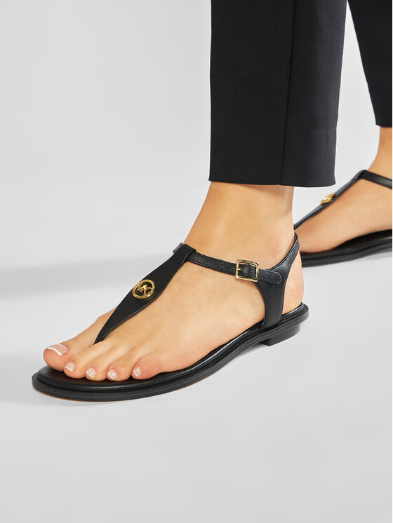 MICHAEL Michael Kors MICHAEL Michael Kors Sandali Mallory Thong 40S1MAFA2L Črna