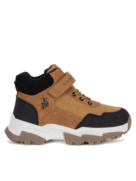 U.S. Polo Assn. U.S. Polo Assn. Gležnjarji KASPER001K/DY1 Rjava
