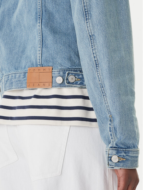 Tommy Jeans Tommy Jeans Džínsová bunda Classic DW0DW22720 Modrá Regular Fit