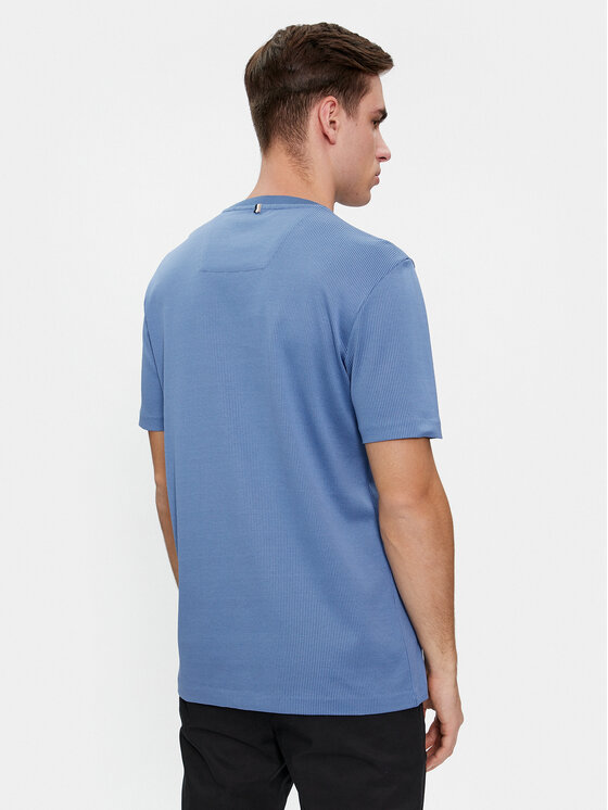 BOSS Boss Tričko Tiburt 426 50506175 Modrá Regular Fit