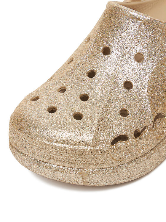 Crocs Crocs Iešļūcenes BAYA PLATFORM CLOG 208459-212 Zelta