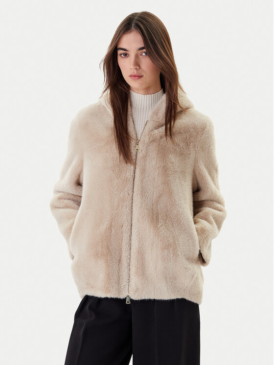 Dixie Dixie Шуба V330Y003A Бежевий Regular Fit