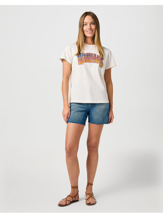 Wrangler Wrangler Pantaloncini di jeans COWBOY SHORT 3 INCH Blu Regular Fit