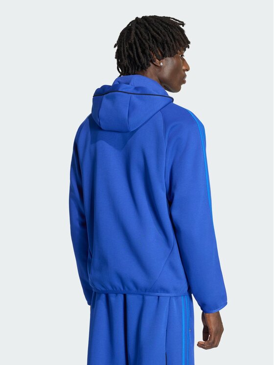 adidas adidas Полар Spacer Teamgeist 26 Cutline Fullzip Hoodie KW0887 Син Regular Fit