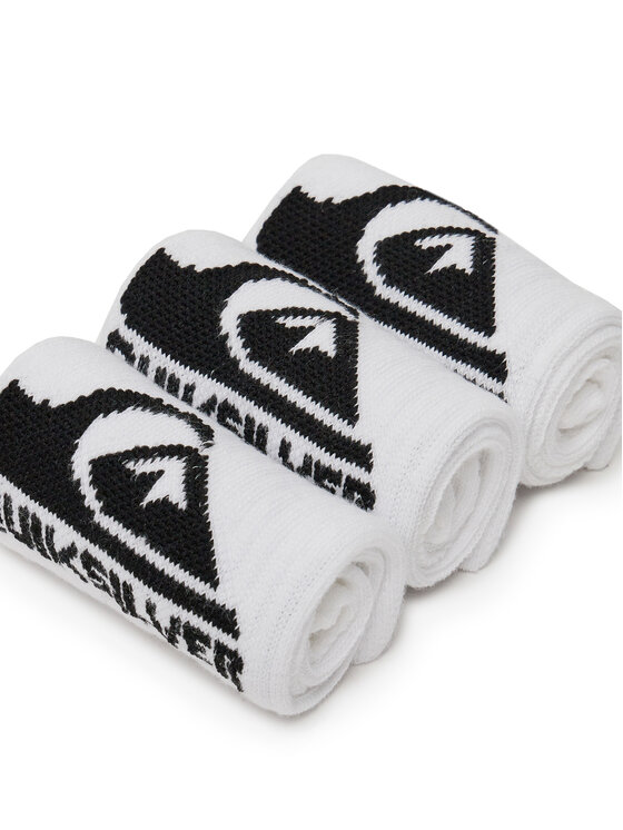 Quiksilver Quiksilver Dlhé ponožky AS_QUIKSILVER_101W_SS25 (3-PACK) Biela