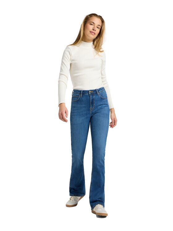 Lee Lee Jeans 112370942 Blu Bootcut Fit
