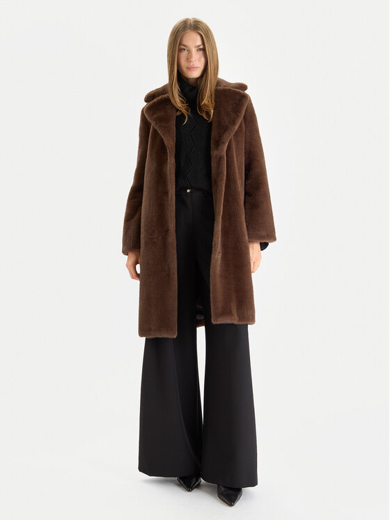 Gaudi Gaudi Шуба 521FD39003 Коричневий Regular Fit