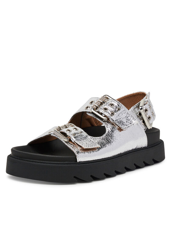 DeeZee DeeZee Sandale HY62275-1 Srebrna