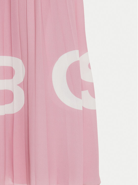 BOSS Boss Faltenrock Tiplissee 50429663 Rosa Regular Fit